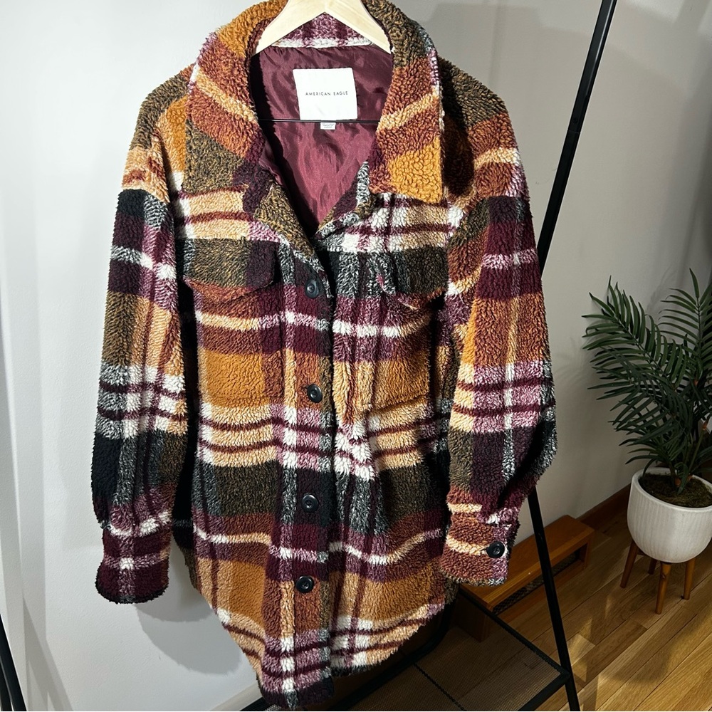 American Eagle plaid shacket. Women’s size XXL/XXXL.
